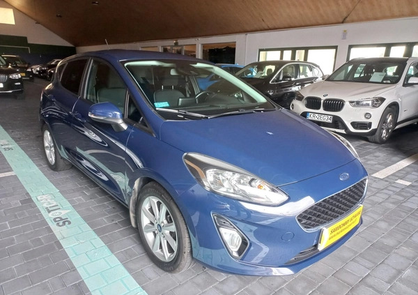 Ford Fiesta cena 49900 przebieg: 54100, rok produkcji 2018 z Sanok małe 154